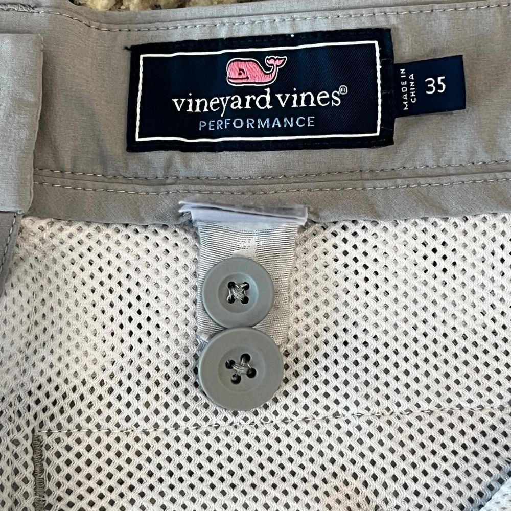 Lot of 3 Vineyard Vines Breaker Shorts Mens 35 Blue Gray Indigo 8" Performance - Picture 14 of 16
